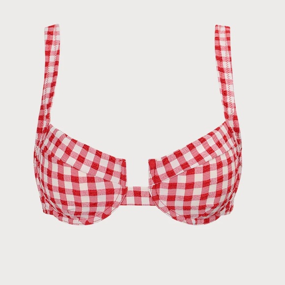 Red Checkered Bikini Set - Picture 8 of 12